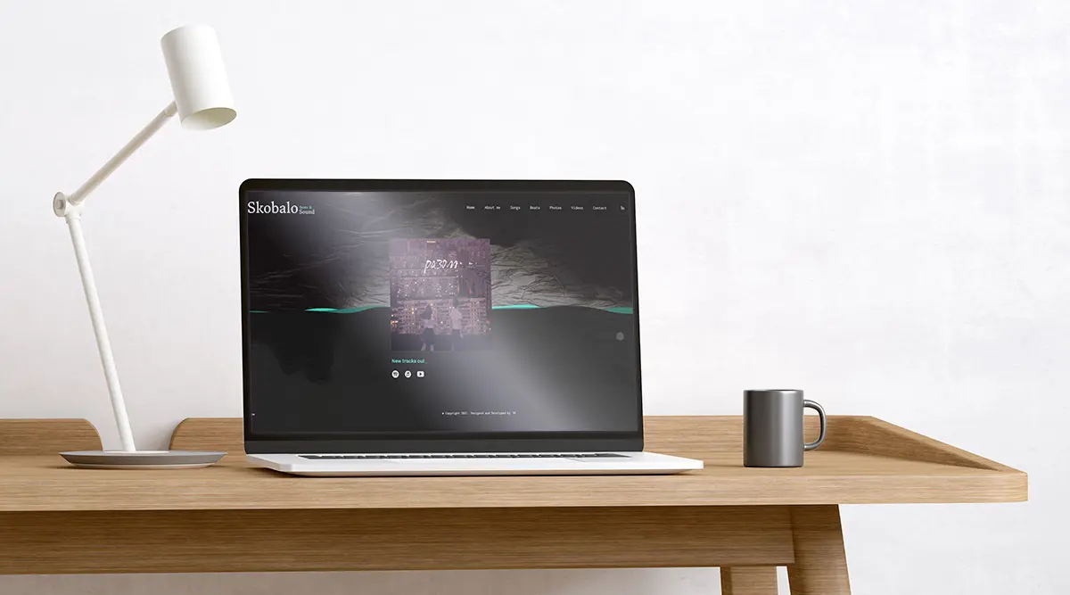 Personal Artist Website for Kyrylo Skobalo